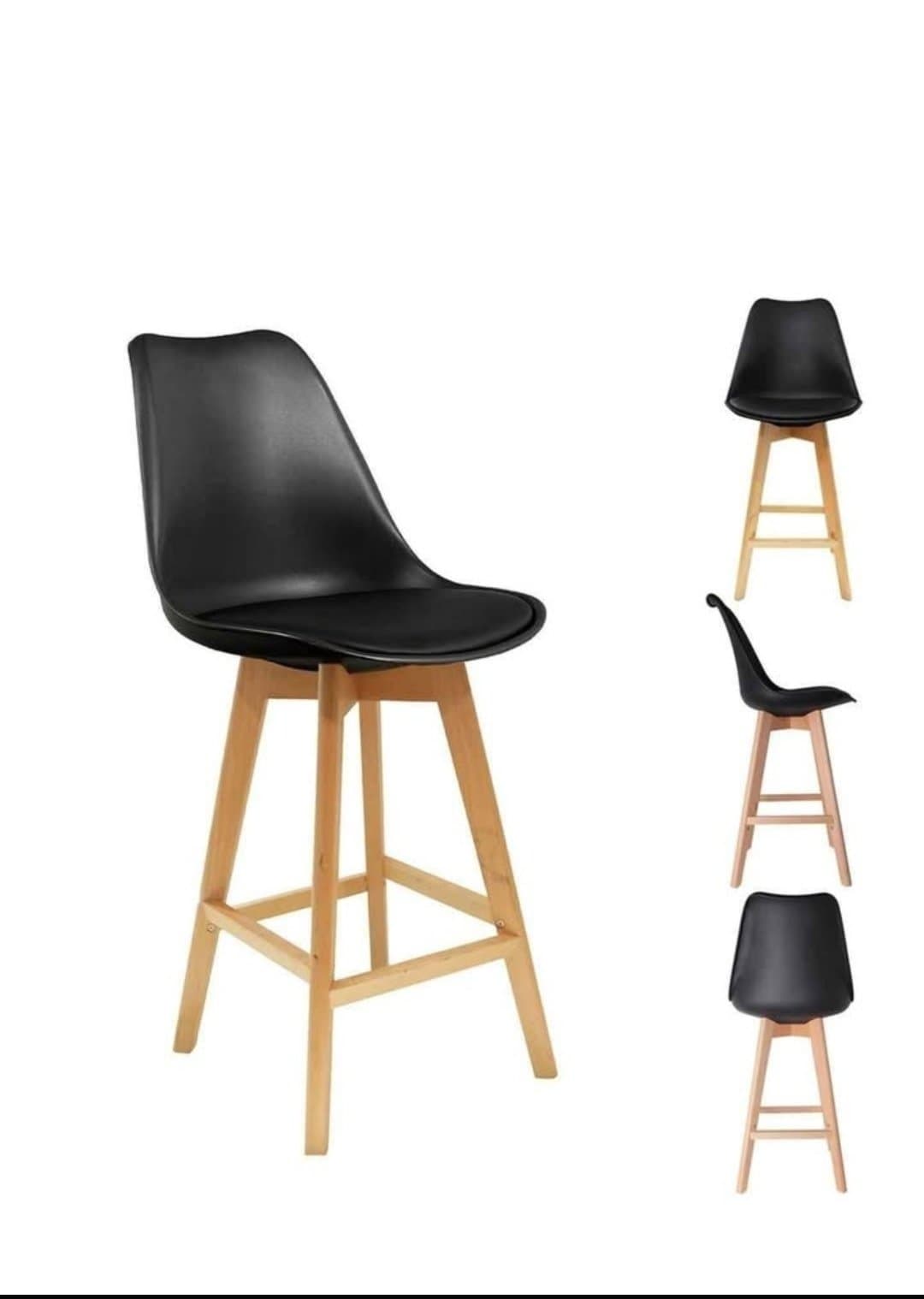 Tabouret de bar style scandinave