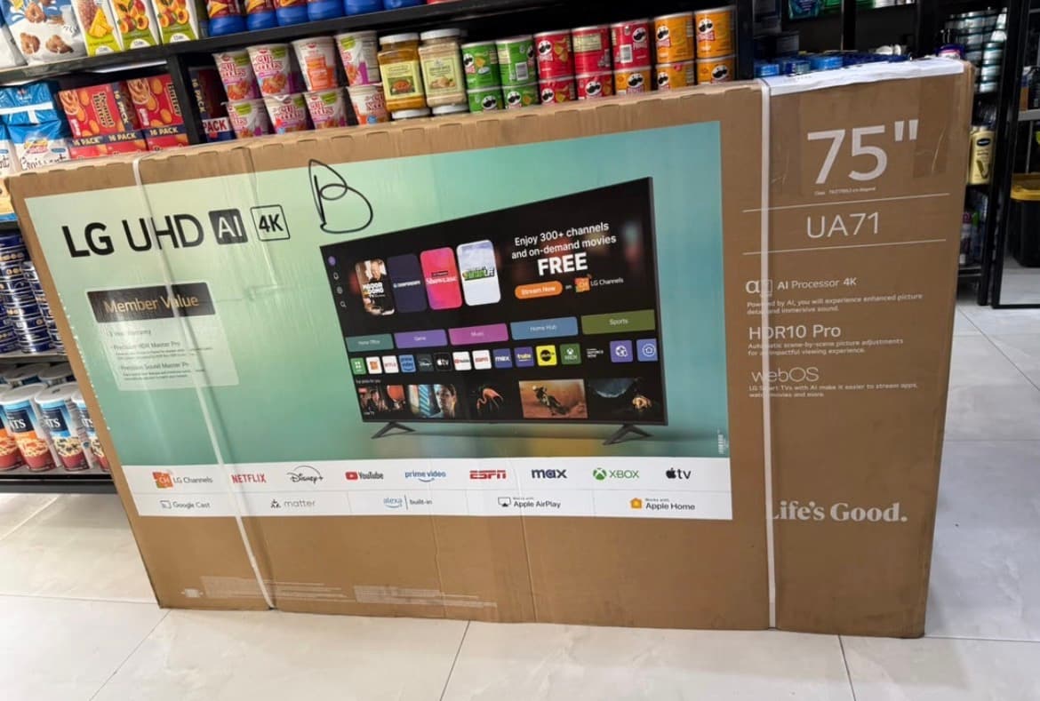 Télévision LG UHD 4k 75’´ — photo 1