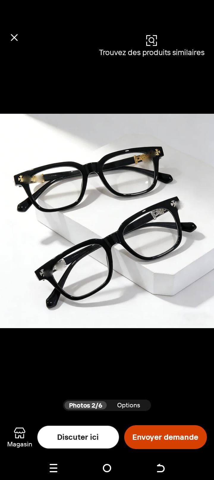 Lunettes Chrome hearts  — photo 1