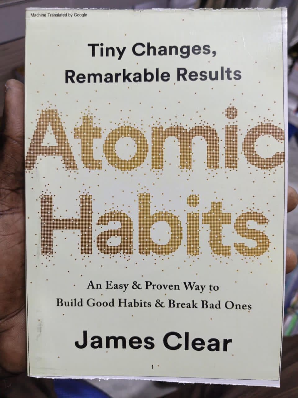 Livre : Automic Habits  — photo 1