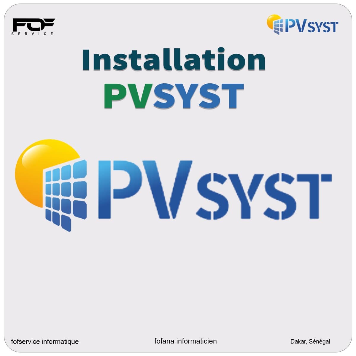 Installation de PVsyst – Logiciel d’Études Professionnel — photo 1