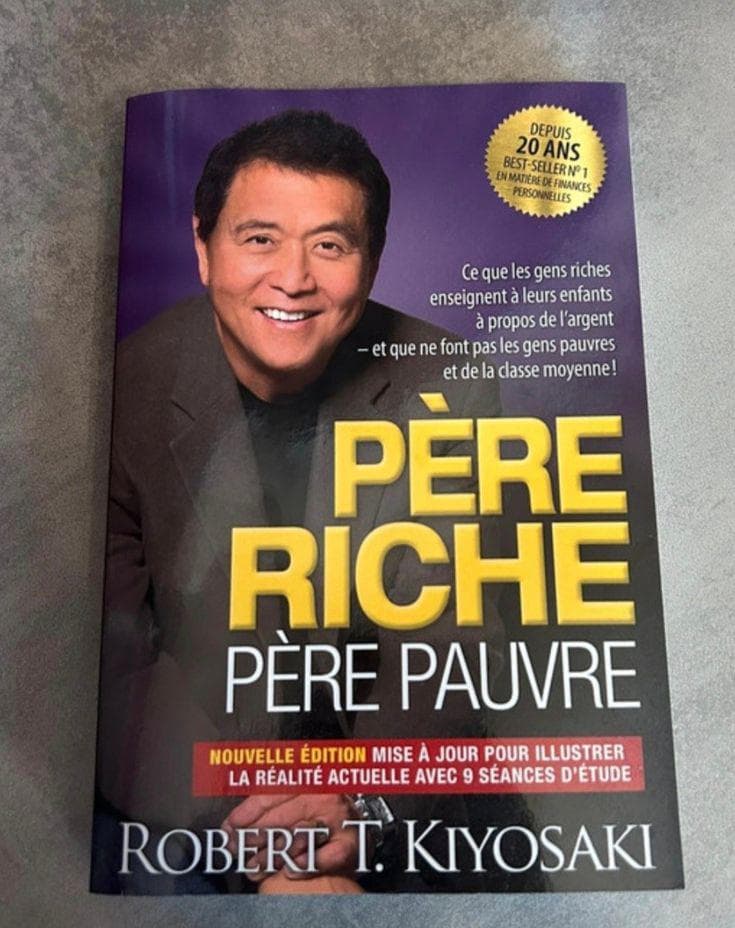 Livre : Père Riche, Père Pauvre — photo 1
